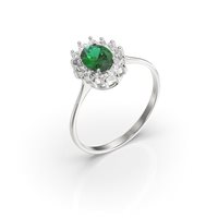 Anello Baroni Gioielli Donna in Oro Smeraldo 0.75 Ct 3838AS - 3838AS